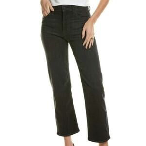 Hudson Noa Stellar straight Leg Jeans Black 29 washed relaxed fit grunge concert